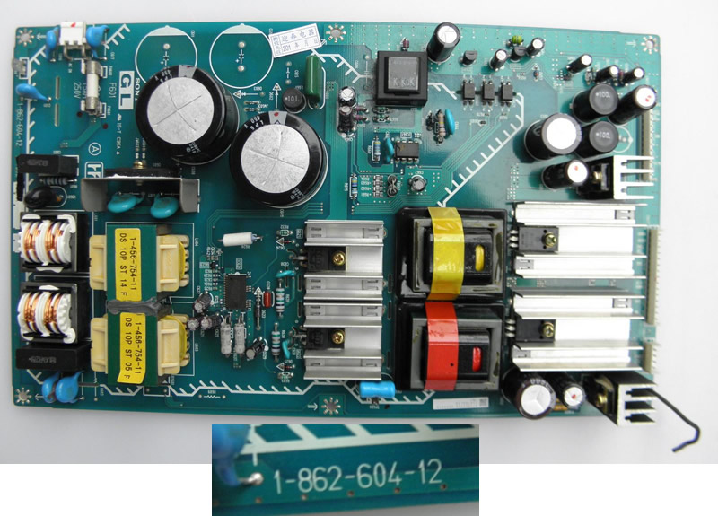 1-862-604-12  power supply board