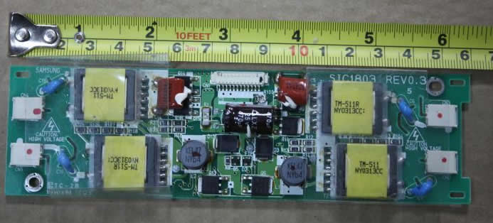 Dell 1702FP SIC1803 REV0.3 inverter board