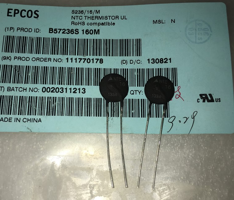 EPCOS B57236S160M NTC 16R 5pcs/lot