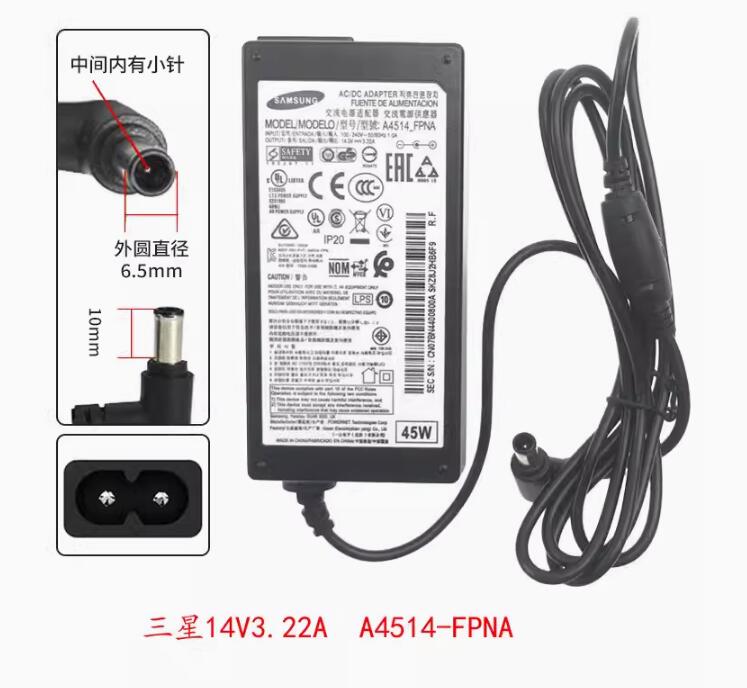 A4514_FPNA SAMSUNG ac adapter power supply 14V3.22A 2.86A 2.5A 2.14A