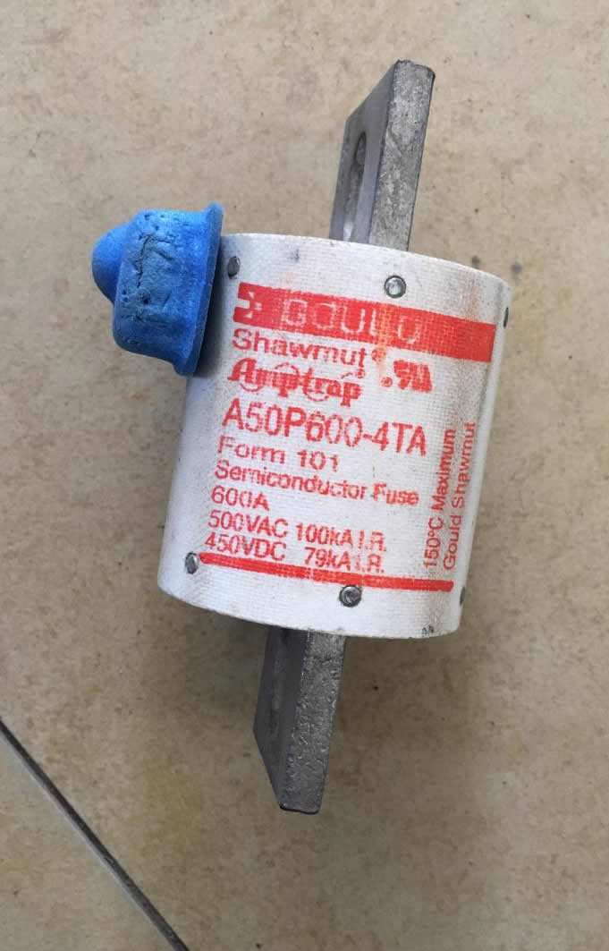 A50P600-4TA FWH-600 fuse used and tested