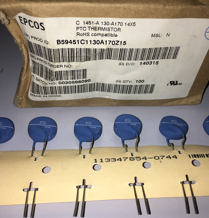 EPCOS B59451C1130A170Z15 PTC C1451 56Ohms 5pcs/lot