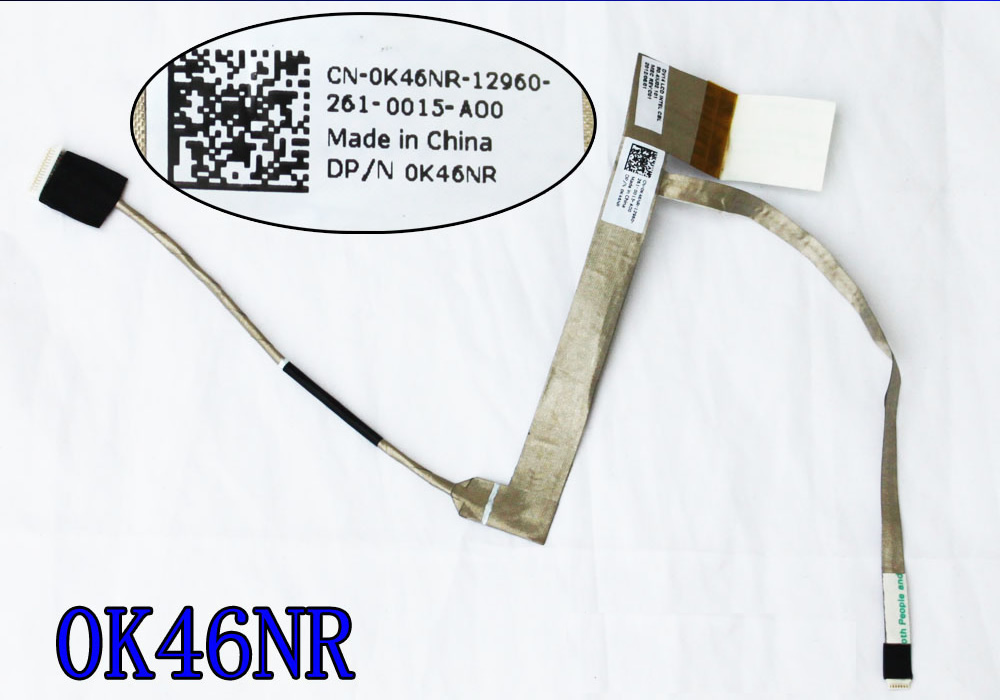 DELL 14VR N4050 M4040 V1450 CN-0K46NR LCD CABLE