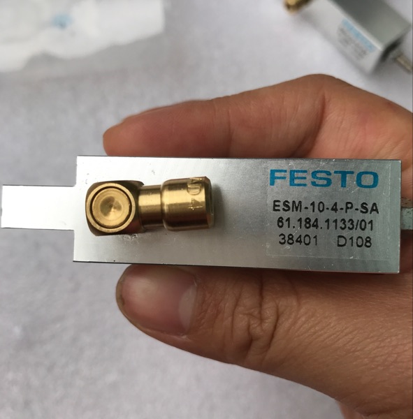 ESM-10-4-P-SA 61.184.1133/01 38401 D108 FESTO HEIDELBERG Printing machine Electromagnetic valve
