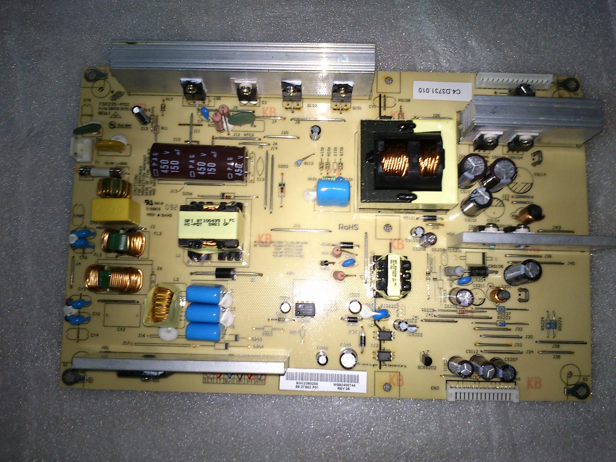 3BS0190912GP FSP235-4M01 REV:1 power supply board