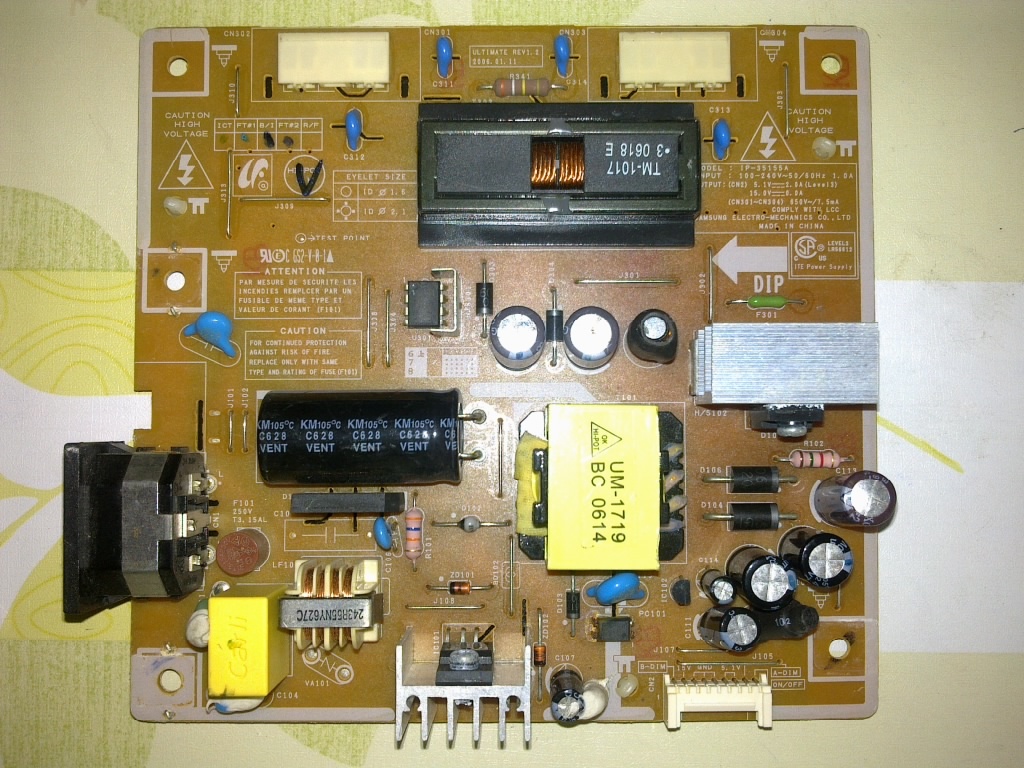 Samsung IP-35155A POWER BOARD