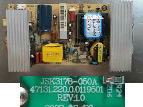 JSK3178-050A power board