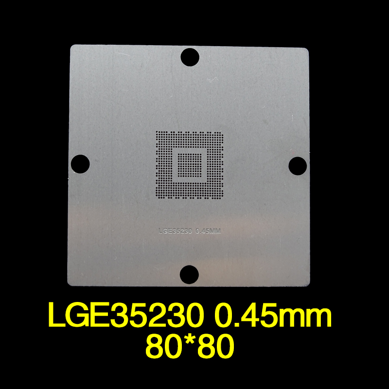 LGE35230 BGA reball stencil 0.45mm 80*80mm
