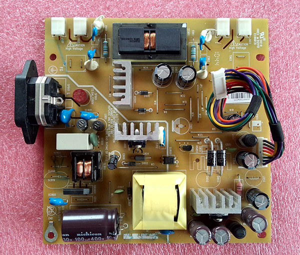 NT222 VP-2207 REV:1 power supply board