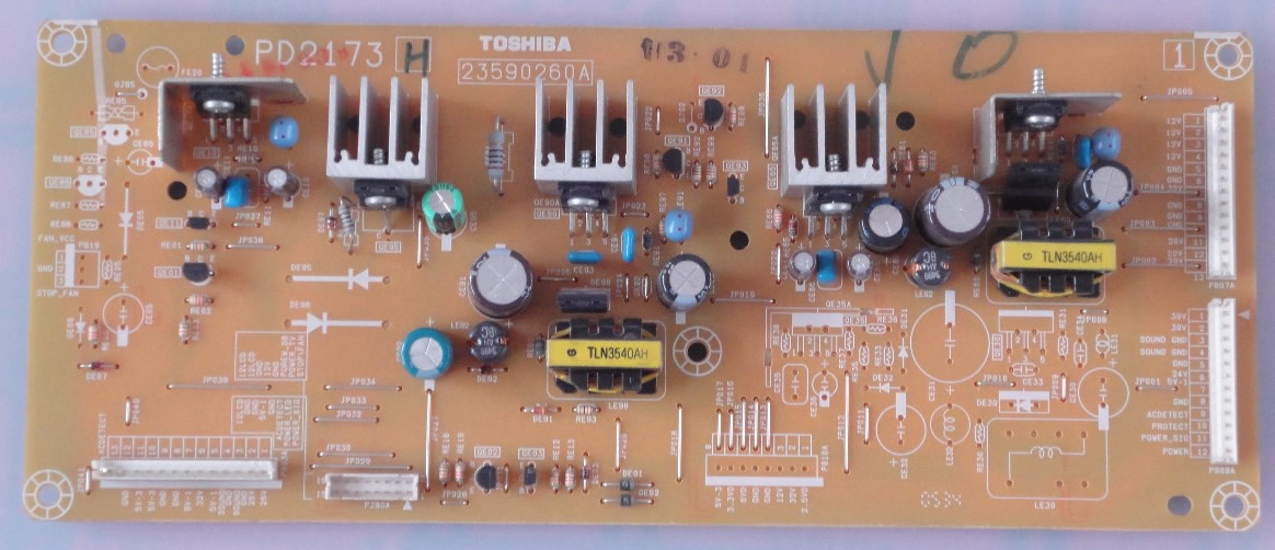 toshiba 37WL58C sub power board PD2173