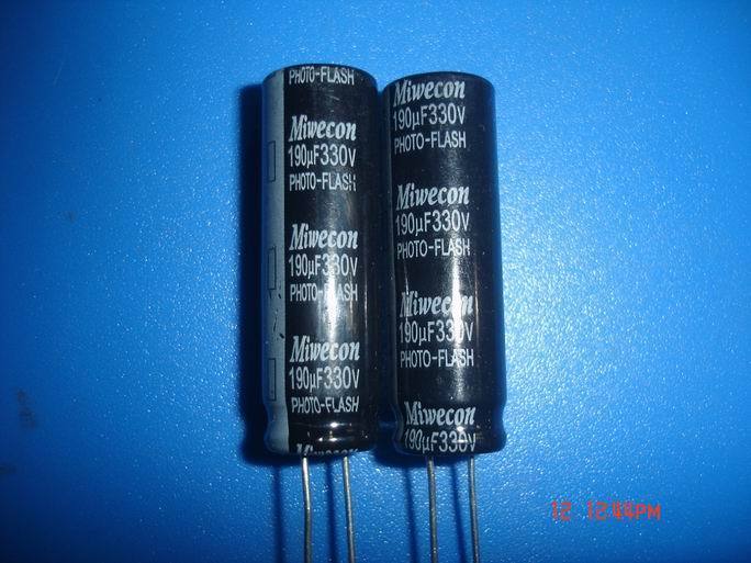 Photo-Flash capacitors