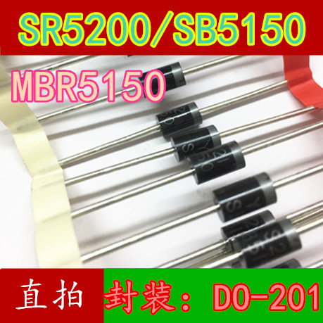 SB5150 MBR5150 SR5150  DIODE 5A 150V 10PCS/LOT