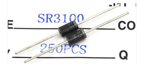 SR3100 SB3100 DO-41   3A 100V 50PCS/LOT