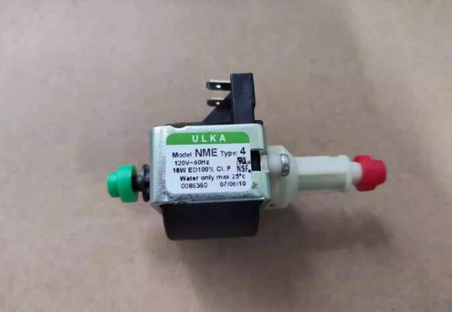 ULKA NME Type 4 water pump AC120V 16W 60 Hz 50 CC 25 BAR 109g