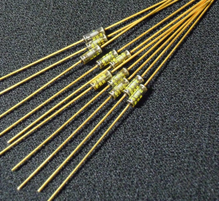 VISHAY RNR55C 102K 0.25W 2.7x7 Gold lead HIFI resistor