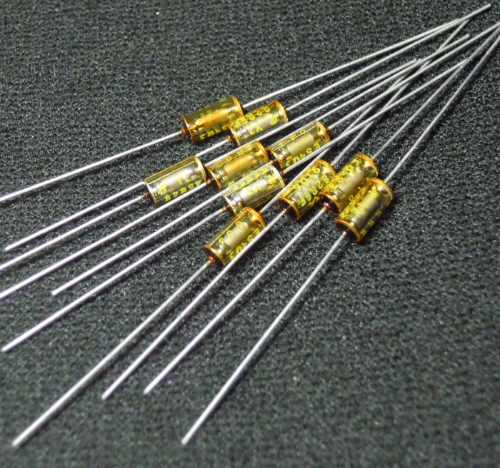 VISHAY RNR55C 110R 0.25W 3.7x8 Tin lead HIFI resistor