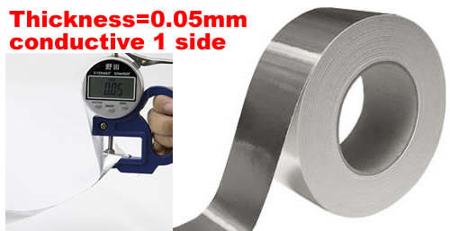 aluminum foil tape wide 10mm length 40M