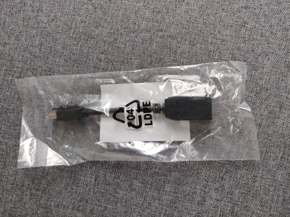 Dell big DP to small DP video cable
